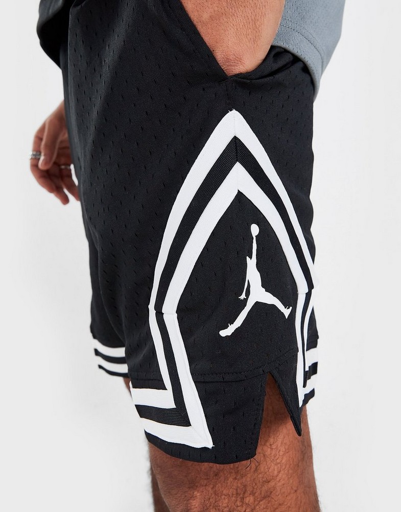Pantaloni scurți pentru bărbați JORDAN PANTALONI SCURȚI JDAN DIAMOND SHORT BLACK DH9075-010 Negru