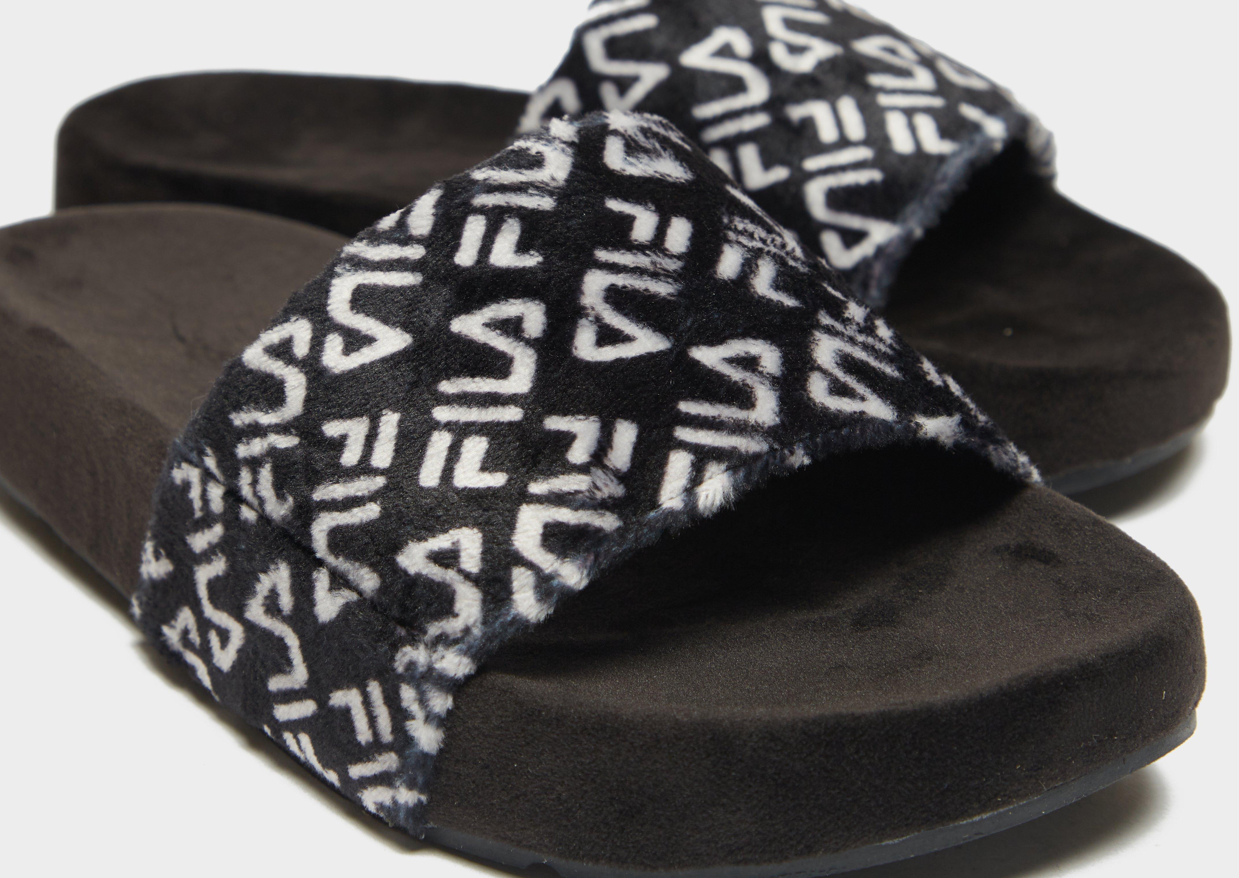 Дамски чехли FILA DRIFTER FLUFF SLIDES  5SM01766021 Черен