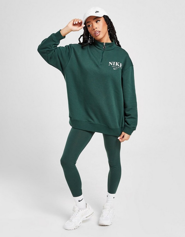 NIKE BLUZA Z KAPTUREM VARSITY 1/4 ZIP TOP DQ5383-397 | kolor