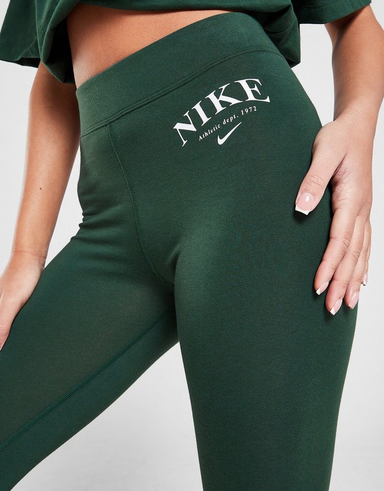 Colanți pentru femei NIKE COLANȚI VARSITY COLANȚI DQ6038-397 Verde