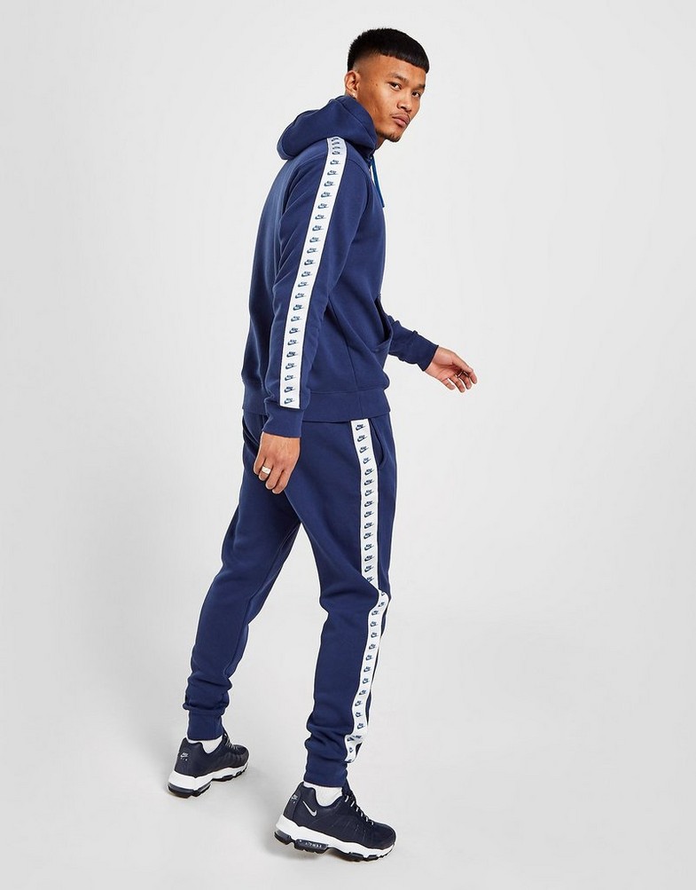 Trening pentru bărbați NIKE SET M NK CLUB FLC GX HD TRK SUIT DM6838-410 Albastru
