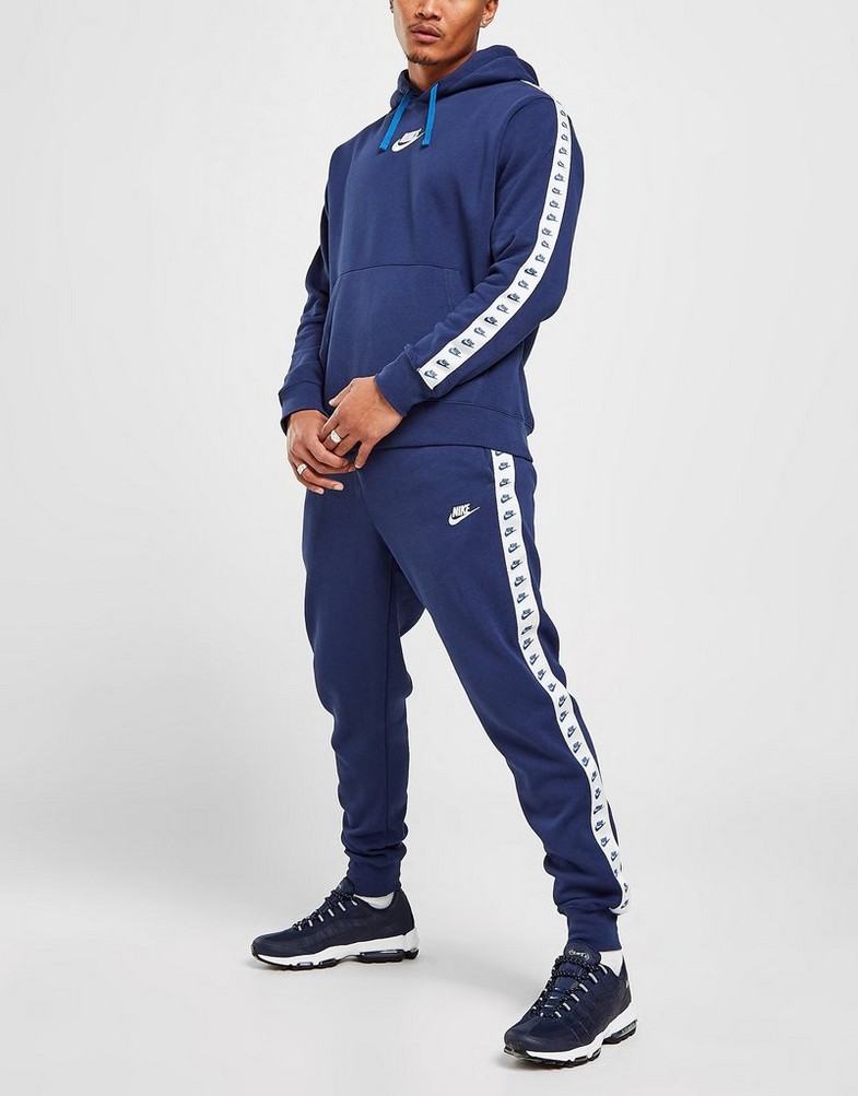 Trening pentru bărbați NIKE SET M NK CLUB FLC GX HD TRK SUIT DM6838-410 Albastru