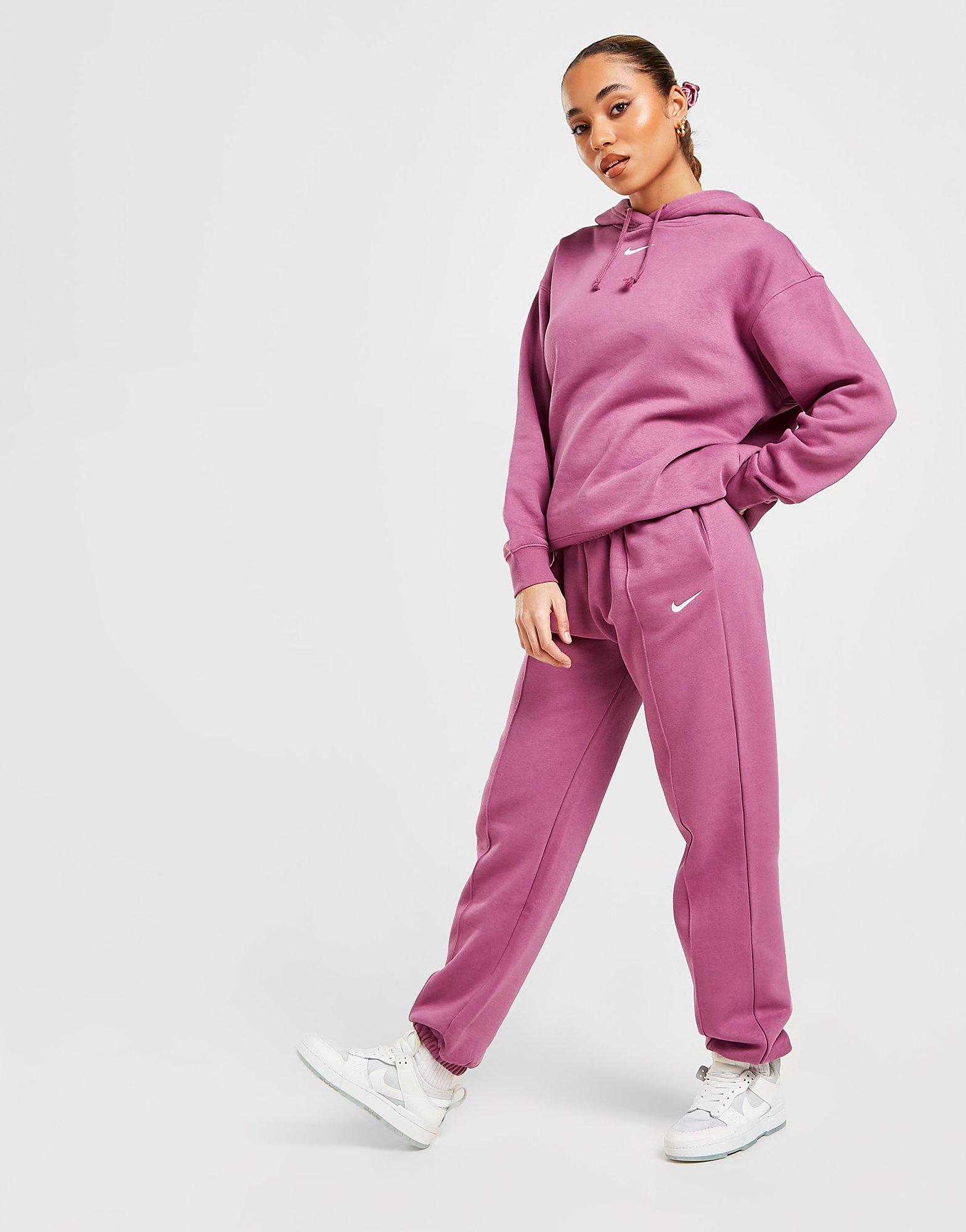 Dámske nohavice NIKE NOHAVICE  TREND CUFFED JOGGERS BV4089-507 Bordová