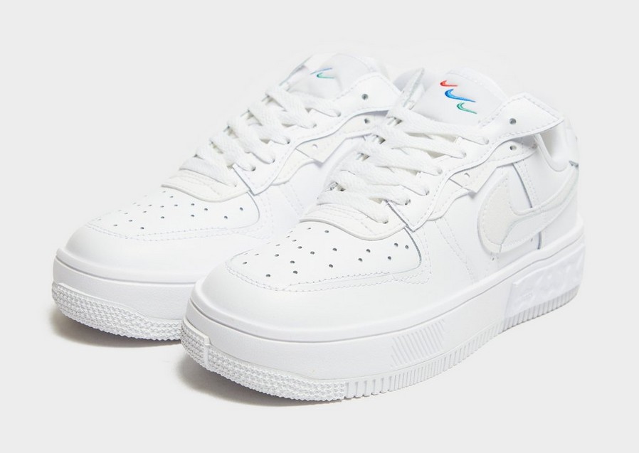 Buty sneakersy damskie NIKE AIR FORCE 1 FONTANKA DH1290-100 Biały