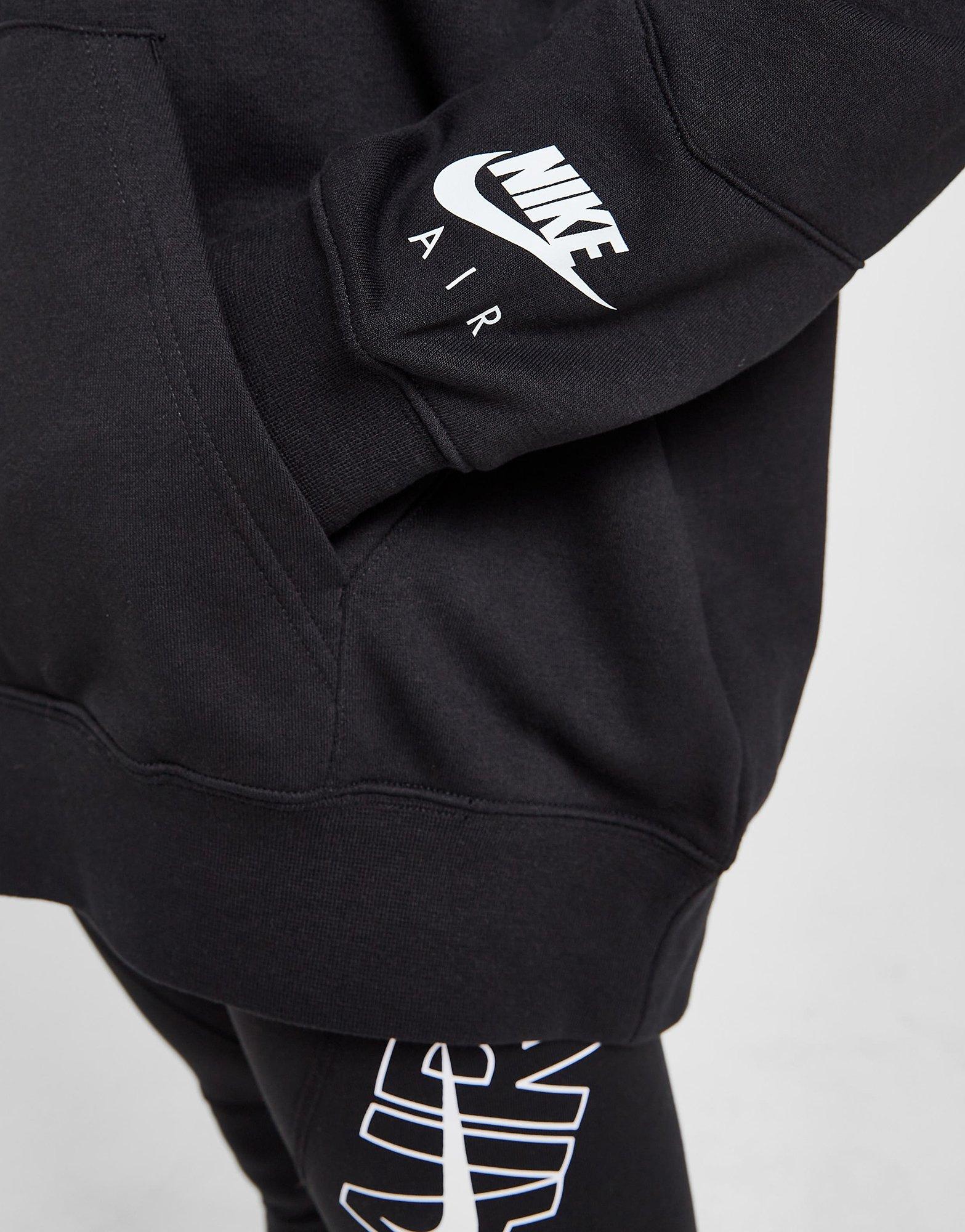 Dámska mikina NIKE MIKINA S KAPUCŇOU AIR OVERHEAD HOODIE DM6059-010 Čierna