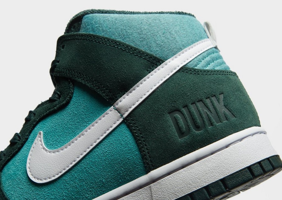 Buty sneakersy męskie NIKE DUNK HIGH ATHLETIC CLUB DJ6152-300 Niebieski