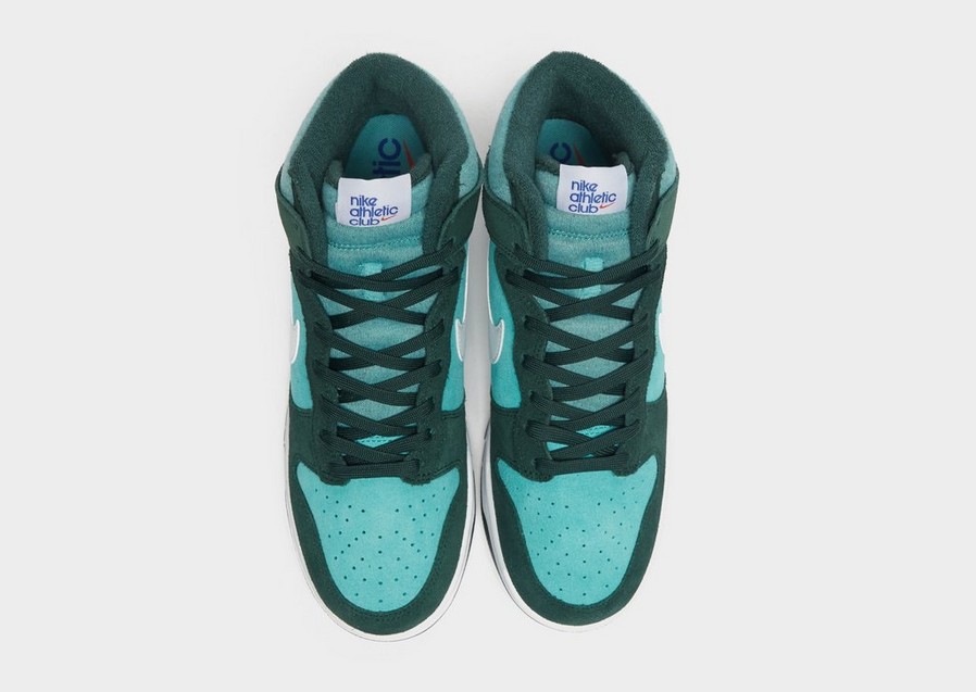 Buty sneakersy męskie NIKE DUNK HIGH ATHLETIC CLUB DJ6152-300 Niebieski