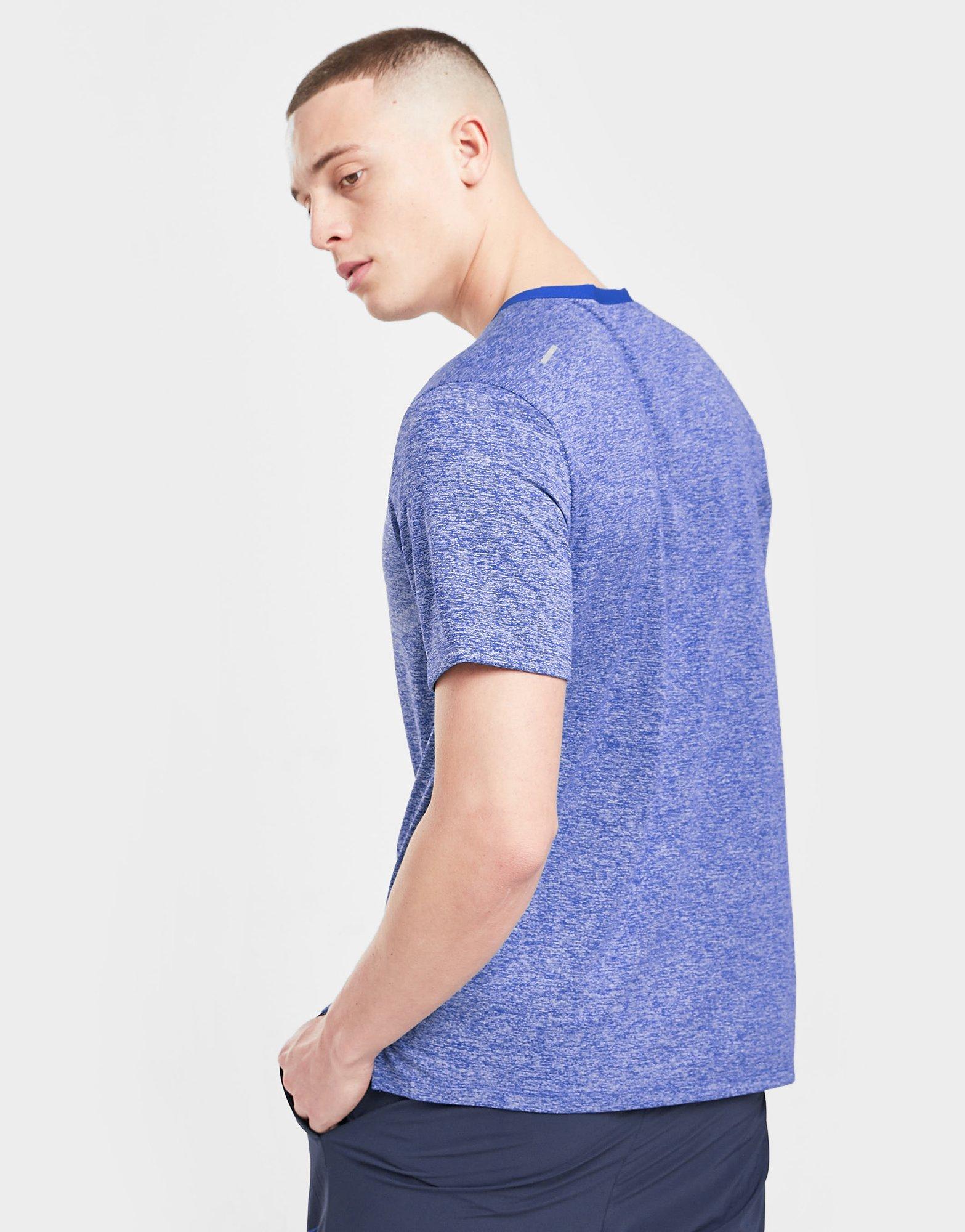 Мъжка тениска NIKE ТЕНИСКА M NK DF RISE 365 SS CZ9184-482 Син