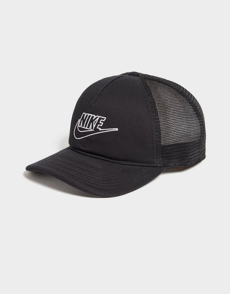 Czapka z daszkiem damska NIKE FUTURA TRUCKER BLK DC3984-010 Czarny