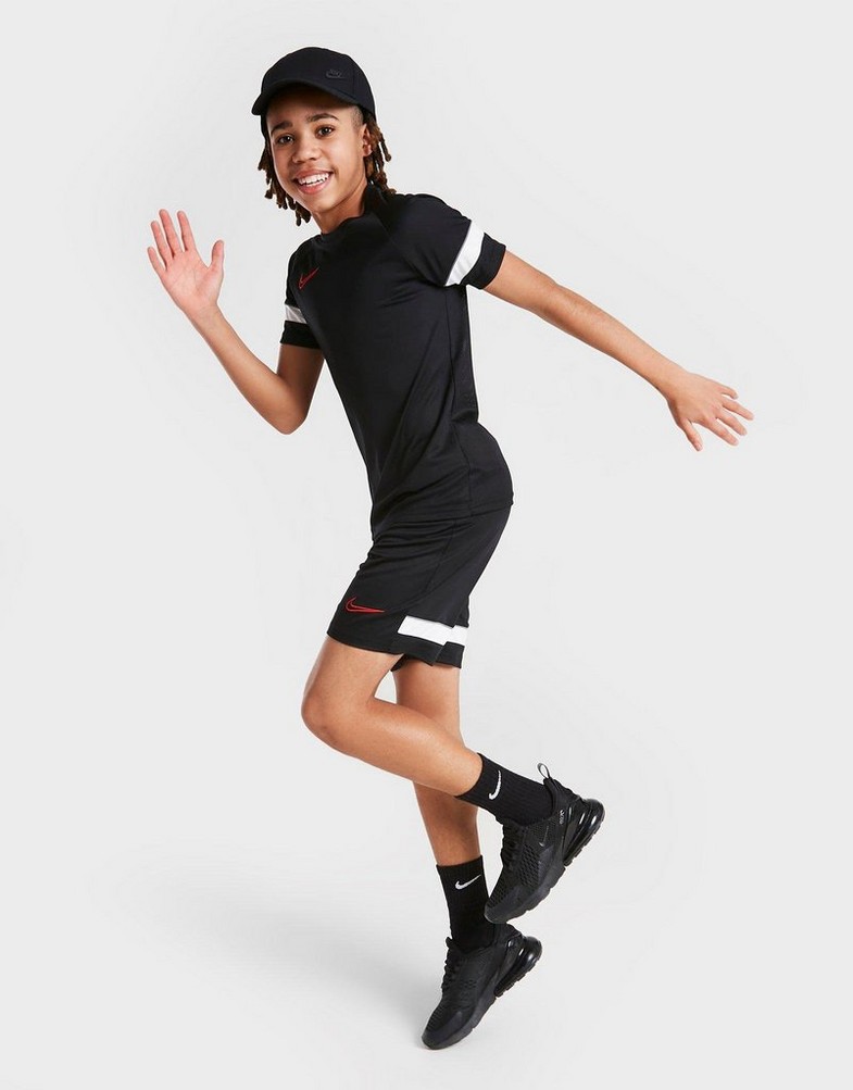 Krótkie spodenki, szorty dziecięce NIKE SZORTY DRI-FIT ACADEMY SHORTS JUNIOR CW6109-020 Czarny