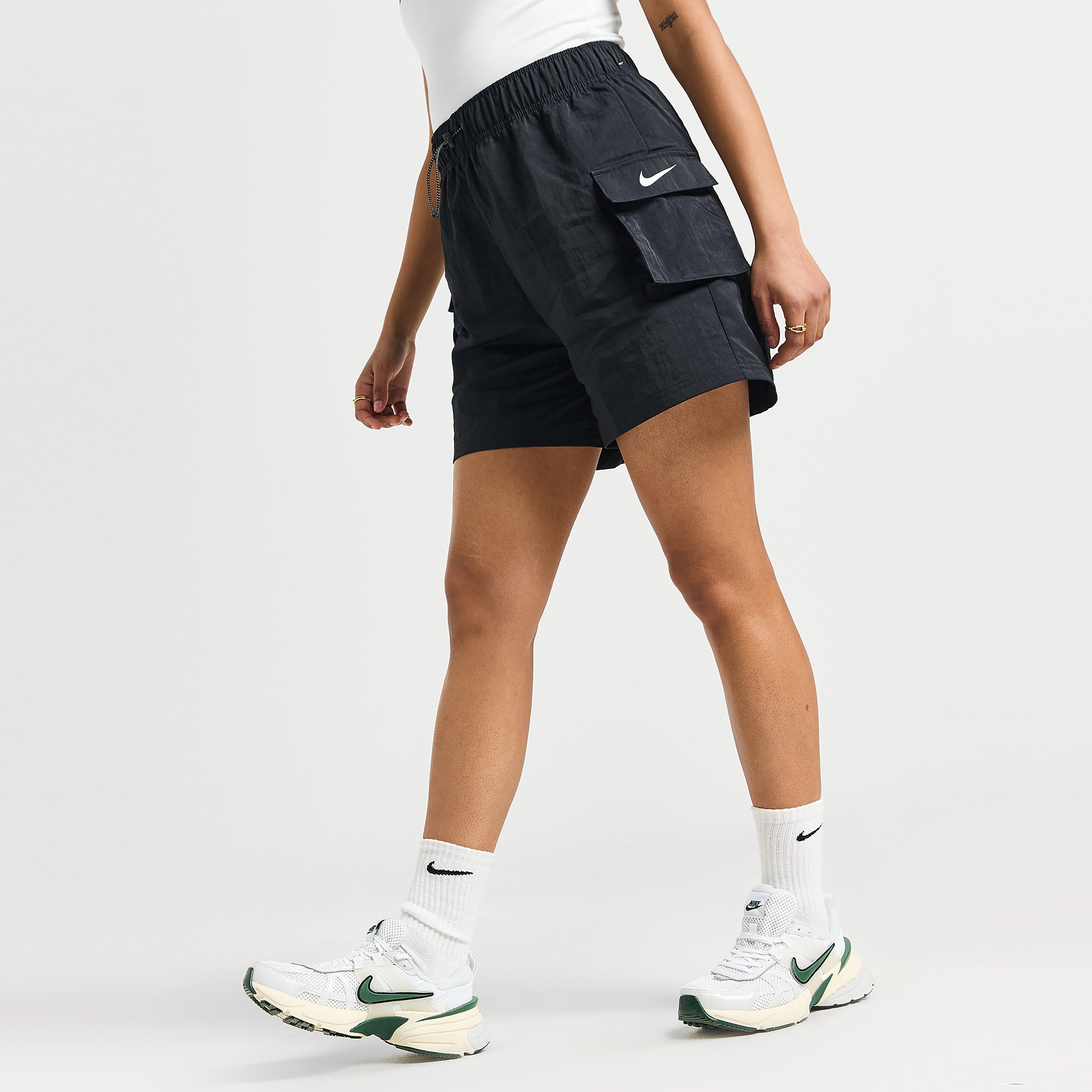 Moteriški šortai NIKE ŠORTAI W NSW ESSNTL WVN HR SHORT