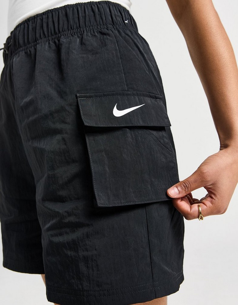 Krótkie spodenki, szorty damskie NIKE SZORTY W NSW ESSNTL WVN HR SHORT