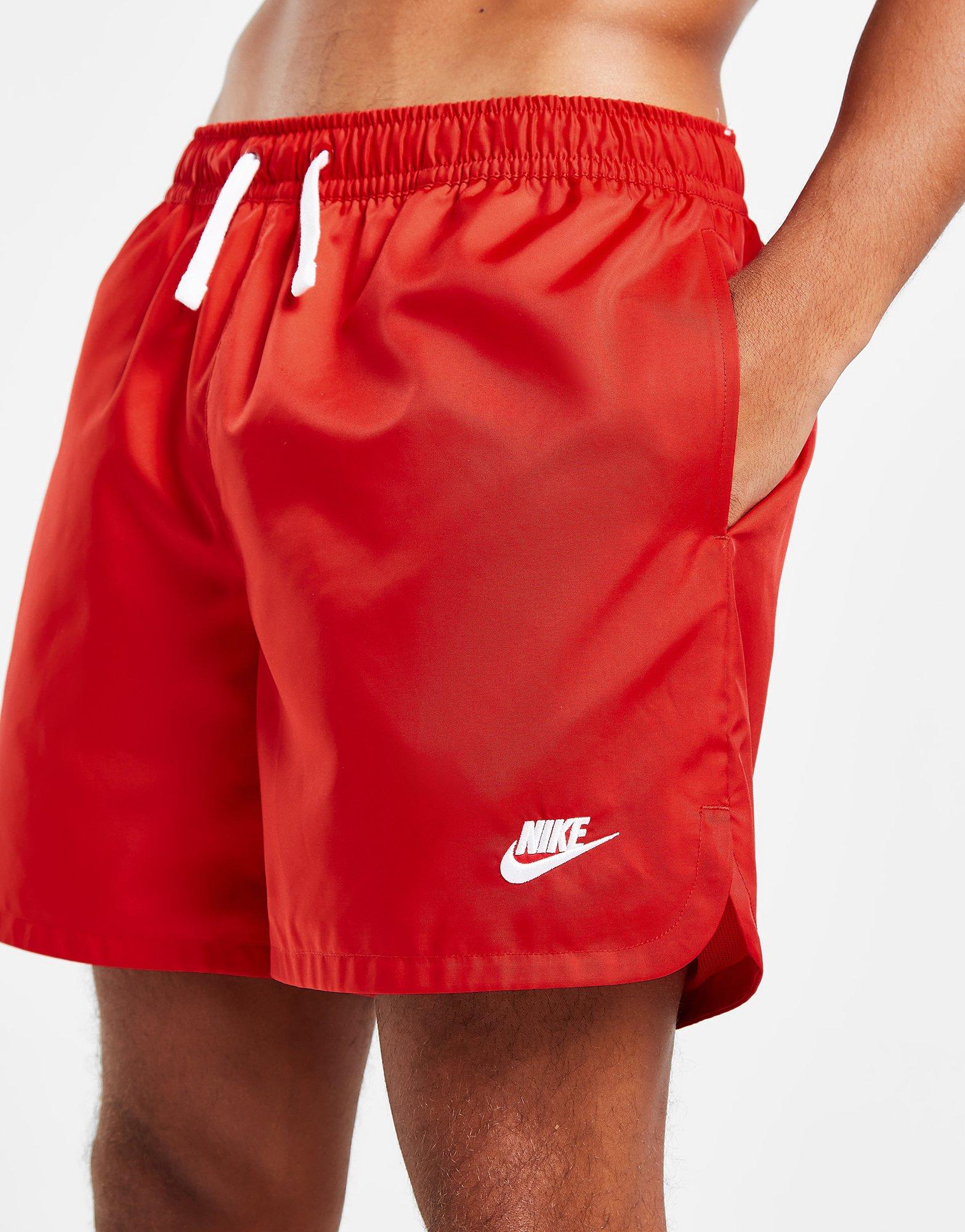 Férfi rövidnadrág NIKE RÖVIDNADRÁG FLOW SHORT RED DM6829-657 Piros