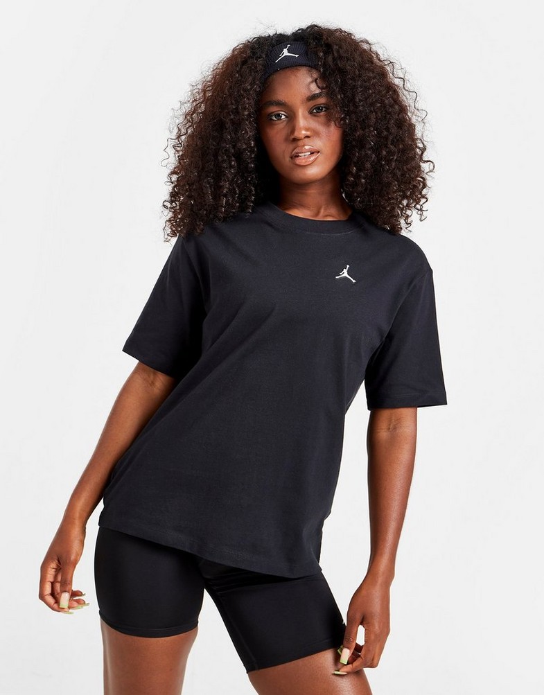 Koszulka, t-shirt damski JORDAN T-SHIRT ESSENTIAL TEE DM5029-010 Czarny