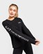 EMPORIO ARMANI Z KAPTUREM SLEVE LOGO CREW SWEATSHIRT