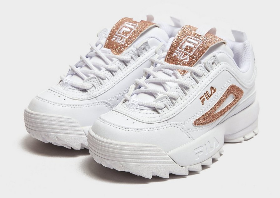 Detské tenisky FILA DISRUPTOR  3FM01299136 Biela