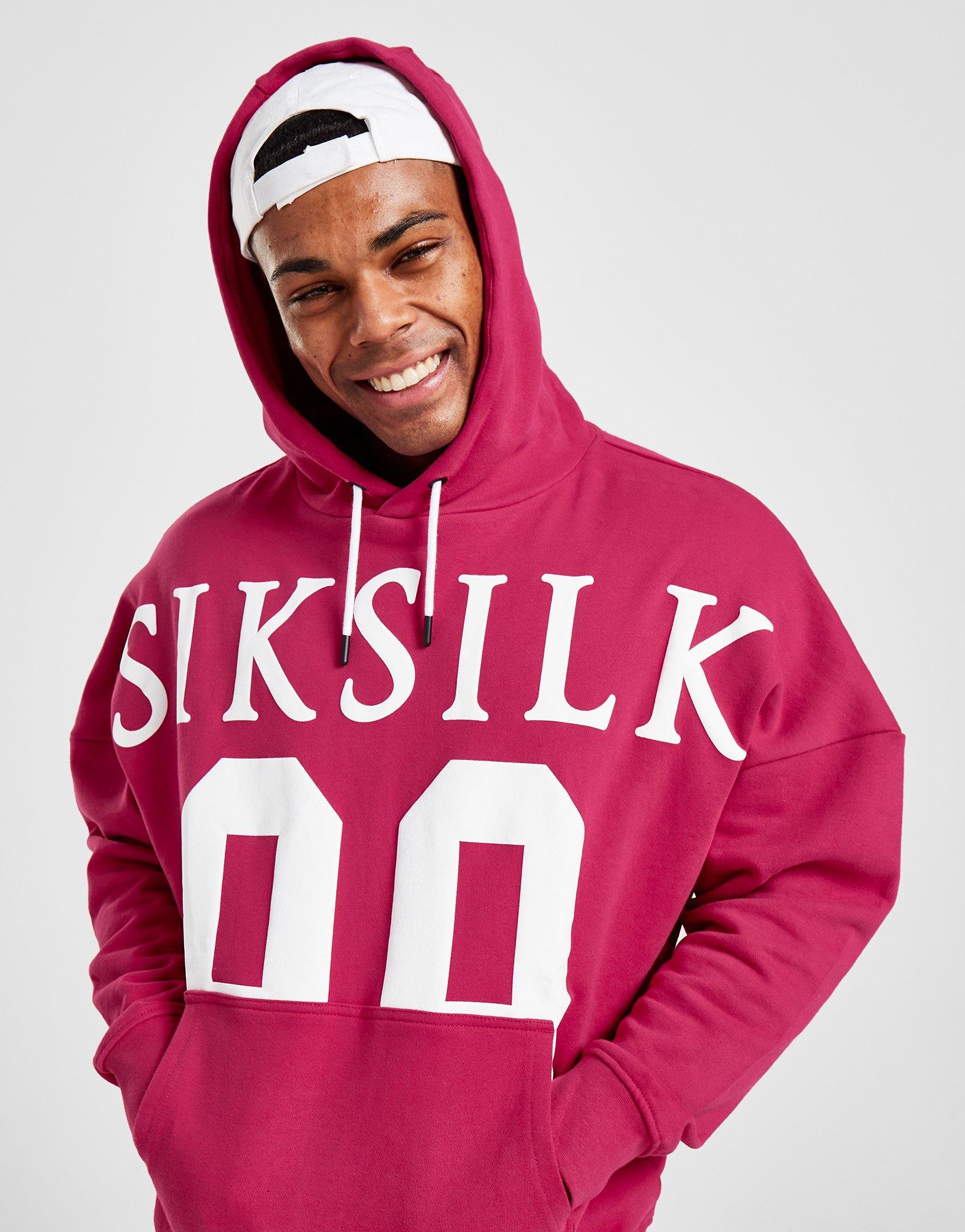 Pink sik shop silk hoodie