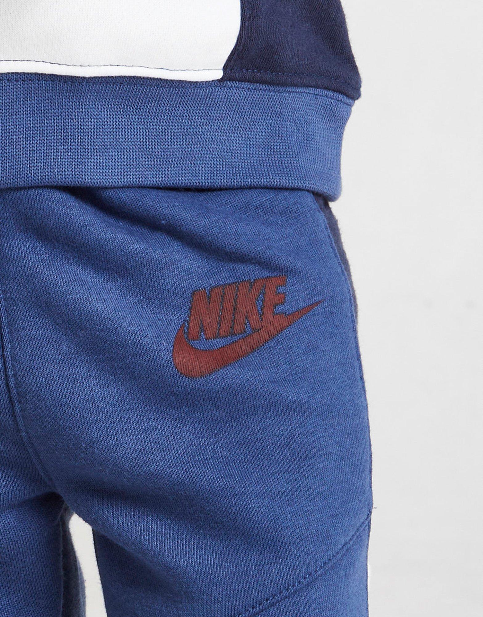 Детски анцуг NIKE  HYBRID CREW TRACKSUIT INFANT 56J451C54 Тъмносин