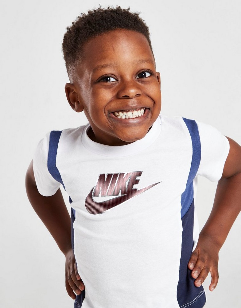 Detská tepláková súprava NIKE  HYBRID TRIČKO/SHORTS SET INFANT 56J452C54 Tmavomodrá