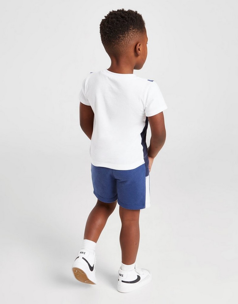 Detská tepláková súprava NIKE  HYBRID TRIČKO/SHORTS SET INFANT 56J452C54 Tmavomodrá