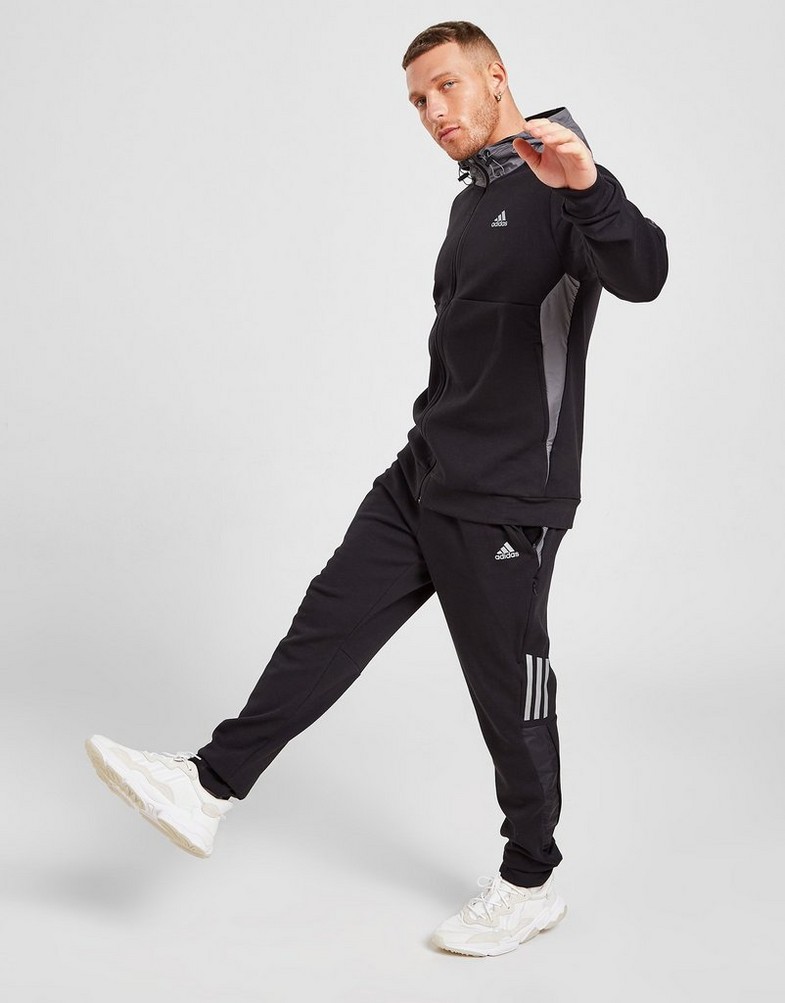 ADIDAS TRENINGOWE TECH REFLECTIVE TRACK PANTS HI3484 Czarny