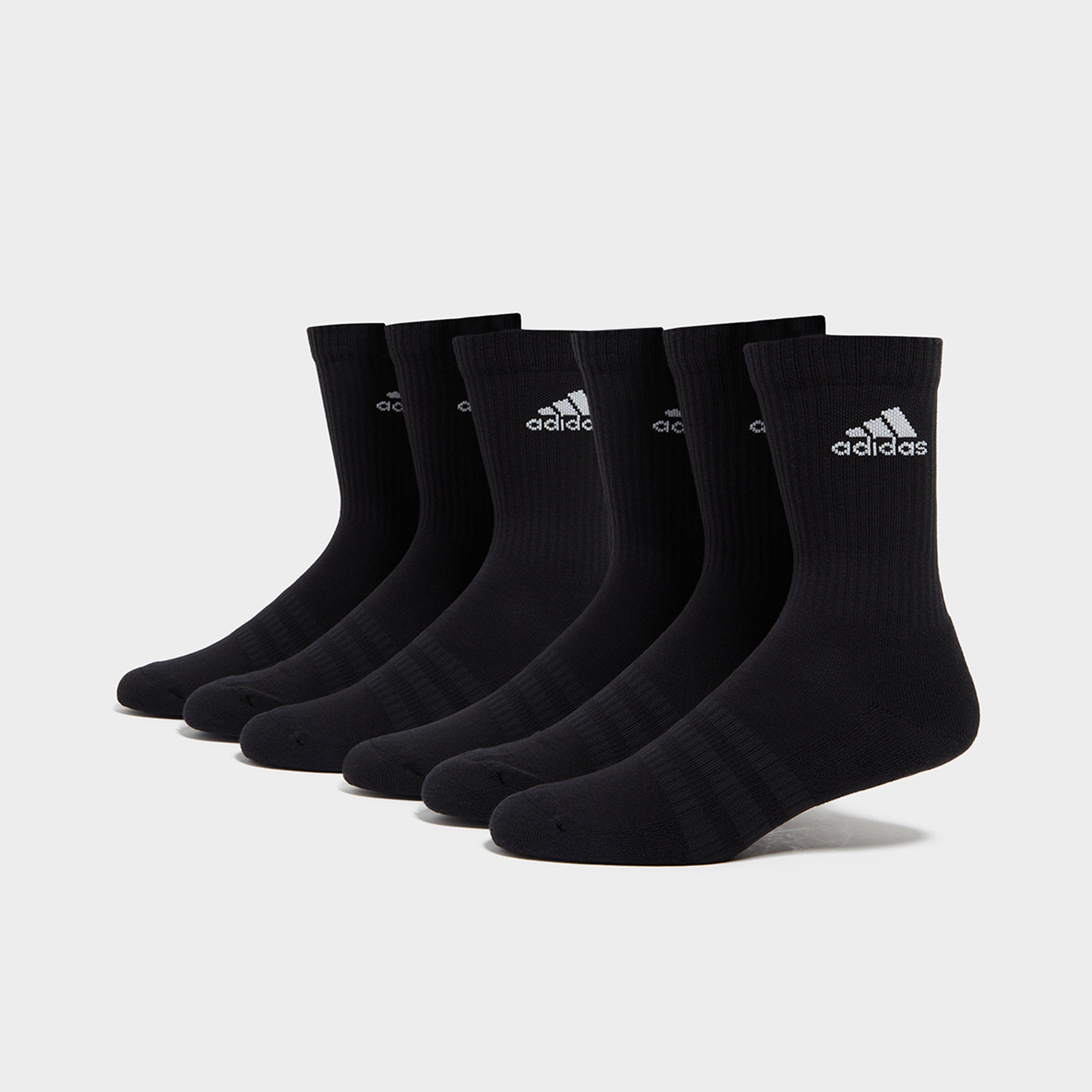 Ženske čarape ADIDAS 6 PACK BADGE OF SPORT CUSHIONED CREW SOCKS