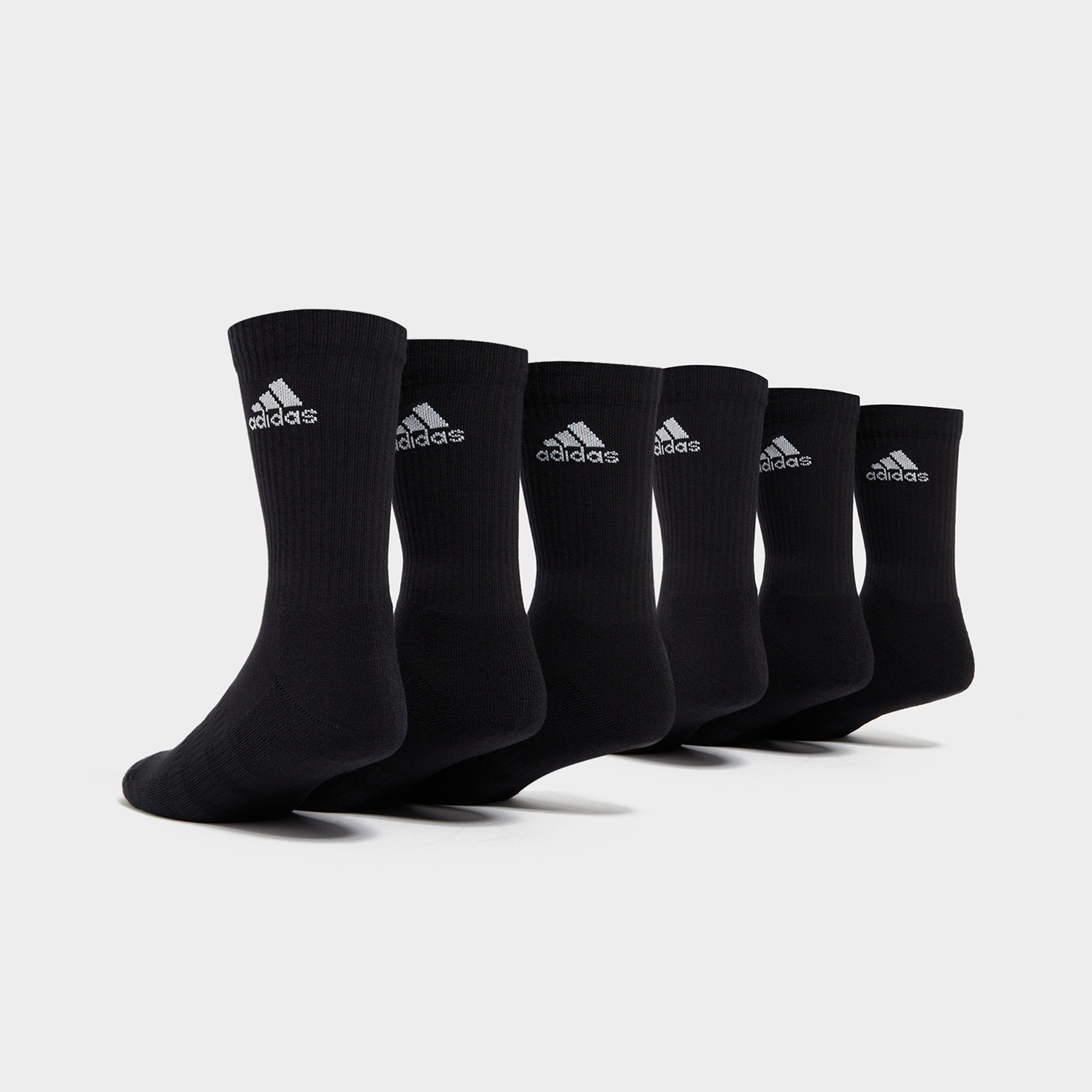 Ženske čarape ADIDAS 6 PACK BADGE OF SPORT CUSHIONED CREW SOCKS