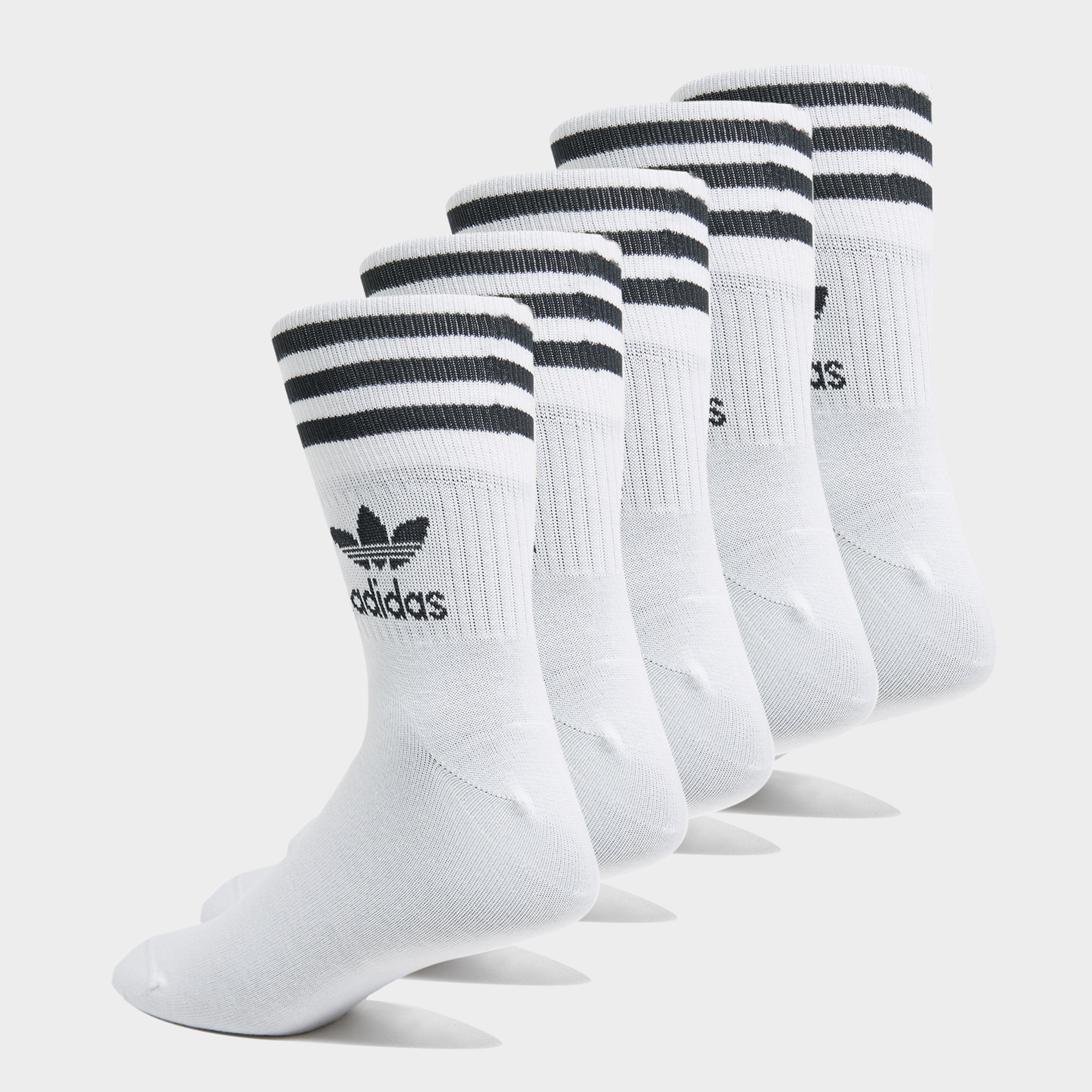 Ženske čarape ADIDAS 5-PACK MID-CUT CREW SOCKS