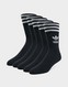 ADIDAS 5-PACK MID-CUT CREW SOCKS