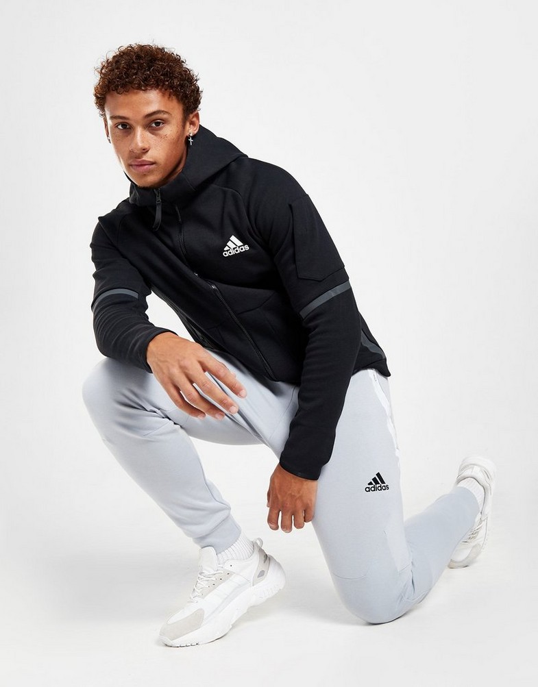 ADIDAS TRENINGOWE DESIGNED 4 GAMEDAY JOGGERS HG3931 Srebrny