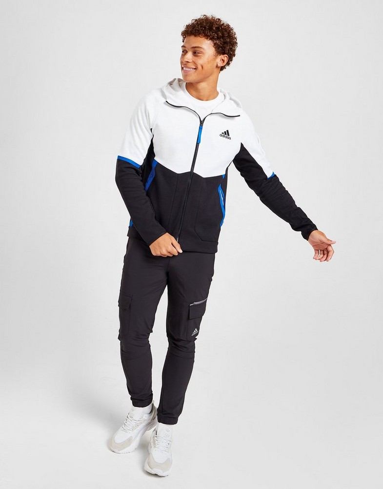 ADIDAS Z KAPTUREM DESIGNED 4 GAMEDAY FULL ZIP HOODIE HC5490