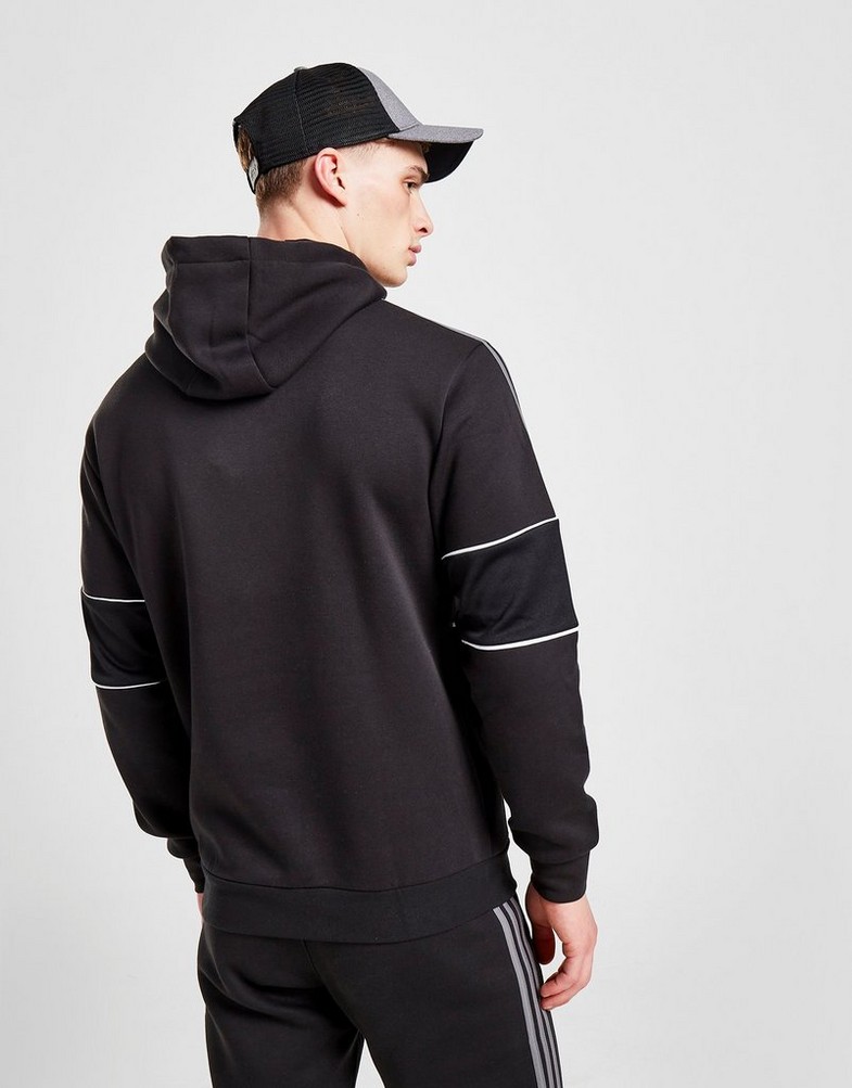 Bluza męska ADIDAS BLUZA Z KAPTUREM ITASCA 22 1/4 ZIP HOODIE HG2177 Czarny