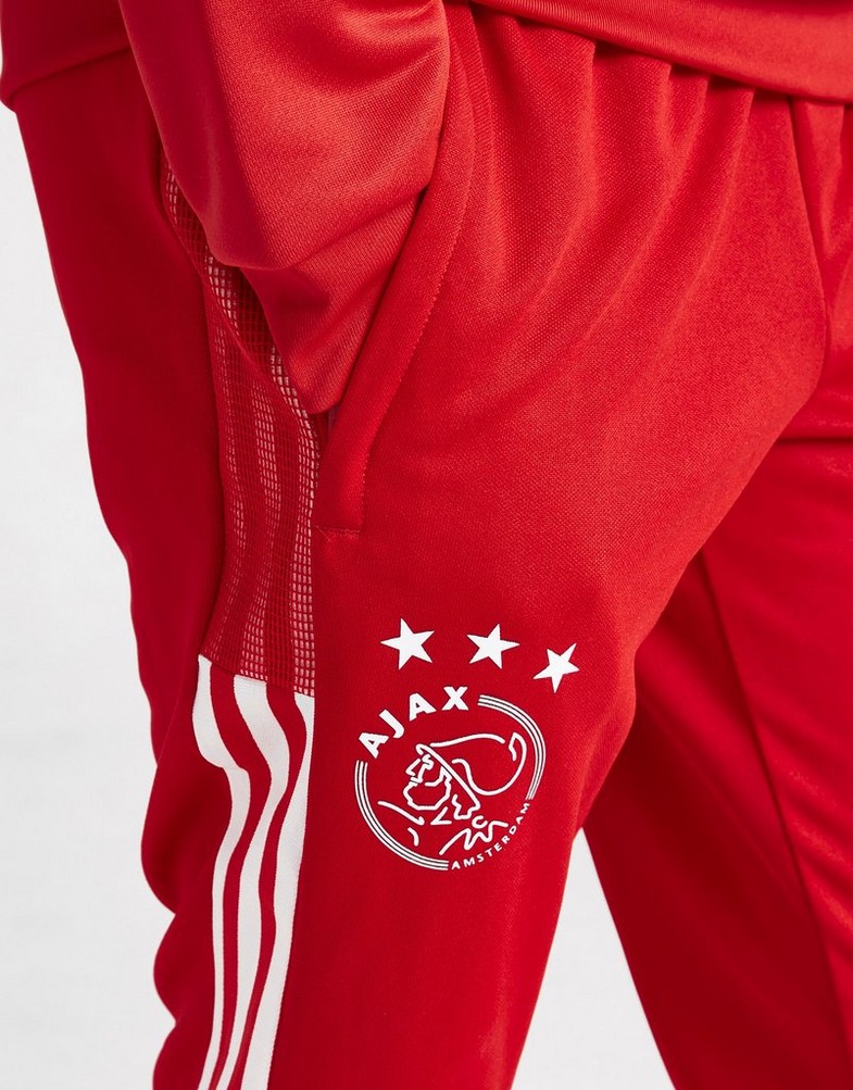 Komplet dresowy dziecięcy ADIDAS DRES AJAX AMSTERDAM TIRO TRAINING TRACK PANTS JUNIOR GT7146 Czerwony