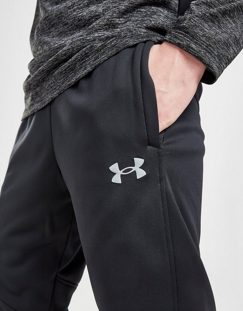 UNDER ARMOUR TRENINGOWE UA ARMOUR FLEECE TRACK PANTS 1372523-001 Czarny