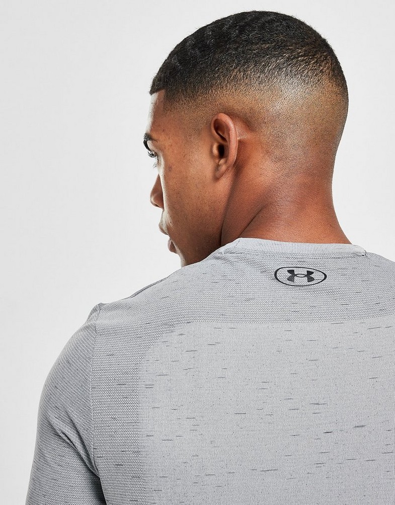 Koszulka, t-shirt męski UNDER ARMOUR KRÓTKI RĘKAW VANISH T-SHIRT 1361131-011 Szary