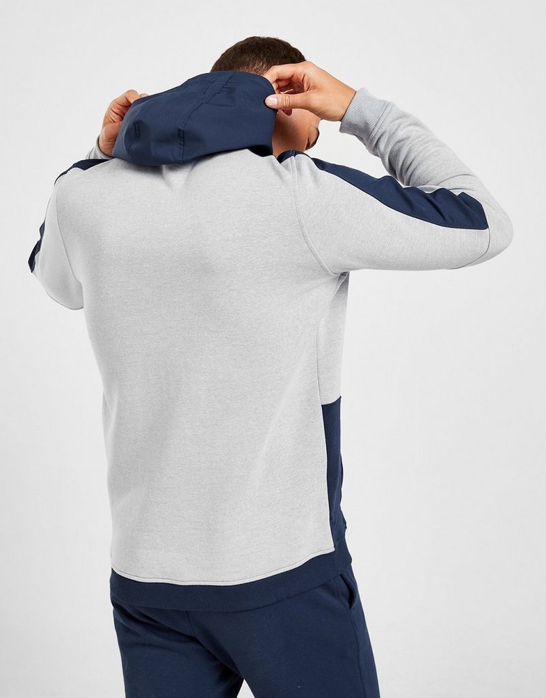 Bluza męska UNDER ARMOUR Z KAPTUREM THREADBORNE FULL ZIP HOODIE 1372375-014 Szary