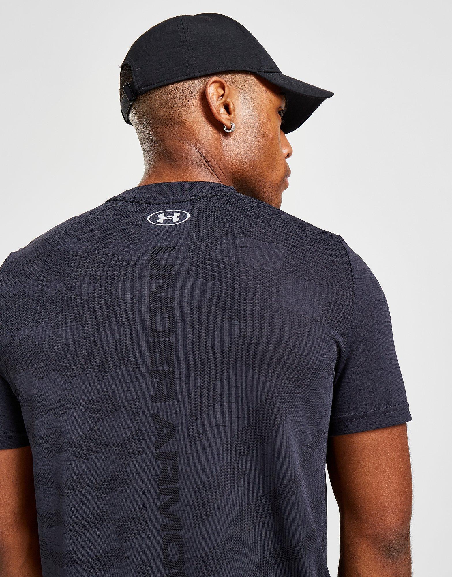 Férfi póló UNDER ARMOUR VANISH RADIAL PÓLÓ  1370448-001 Fekete