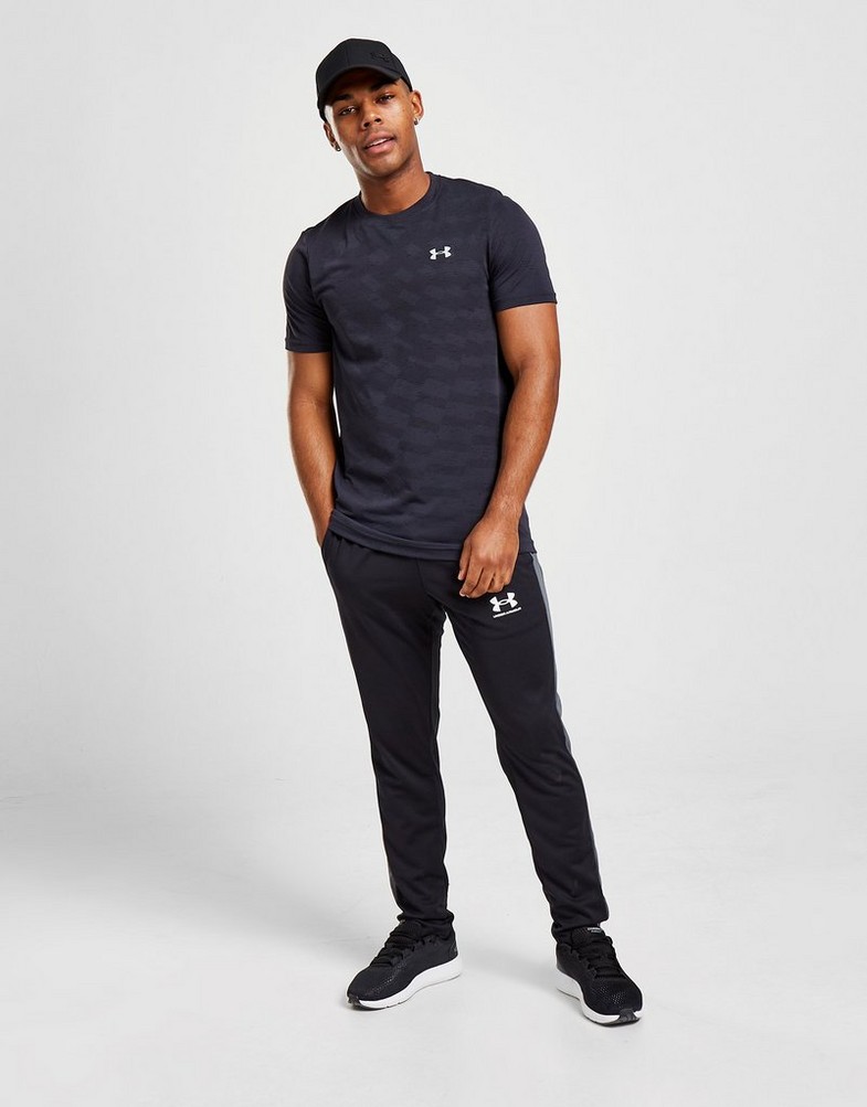 Férfi póló UNDER ARMOUR VANISH RADIAL PÓLÓ  1370448-001 Fekete