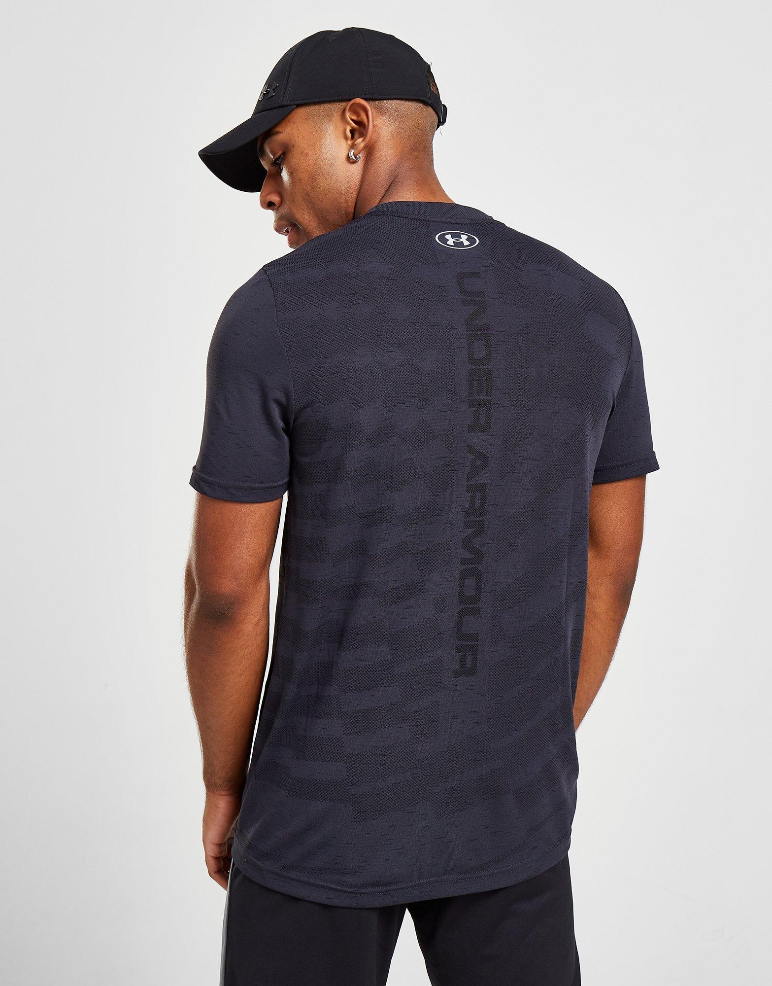 Férfi póló UNDER ARMOUR VANISH RADIAL PÓLÓ  1370448-001 Fekete