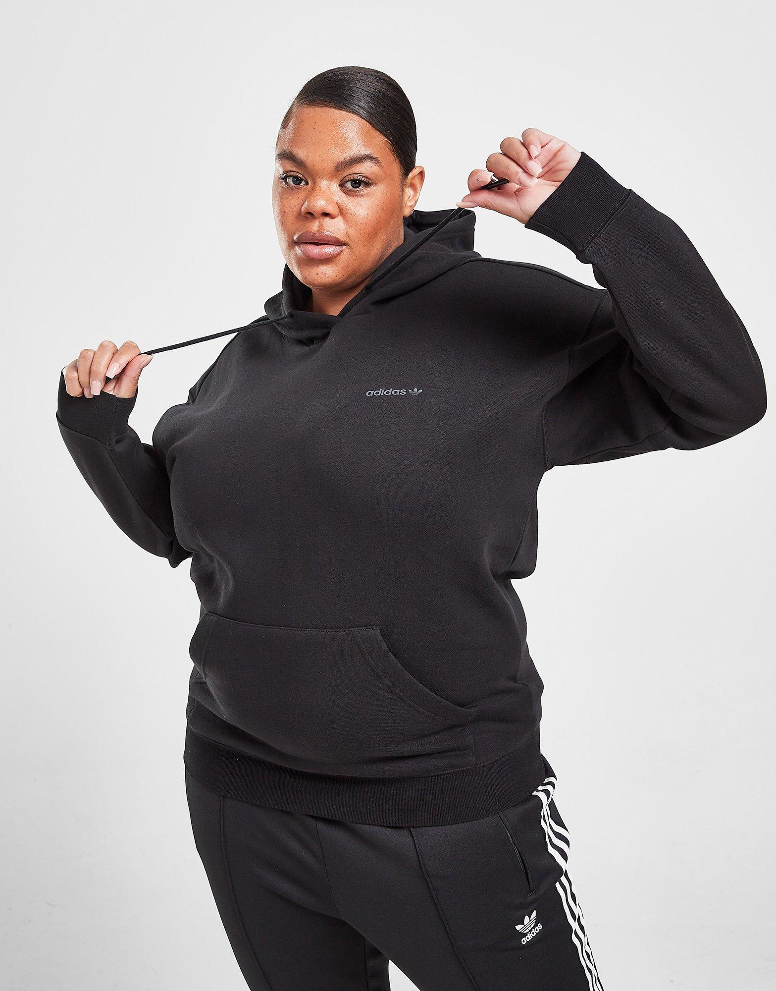 Női pulóver ADIDAS PULÓVER KAPUCNIS BOYFRIEND HOODIE HG7212 Fekete