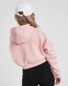 ADIDAS GIRLS' 3 STRIPES TREFOIL CROP HOODIE 
