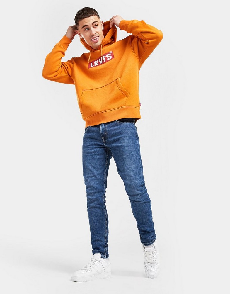 Blugi pentru bărbați LEVI'S 512 SLIM FIT TAPER JEANS 59437-0087 Bleumarin