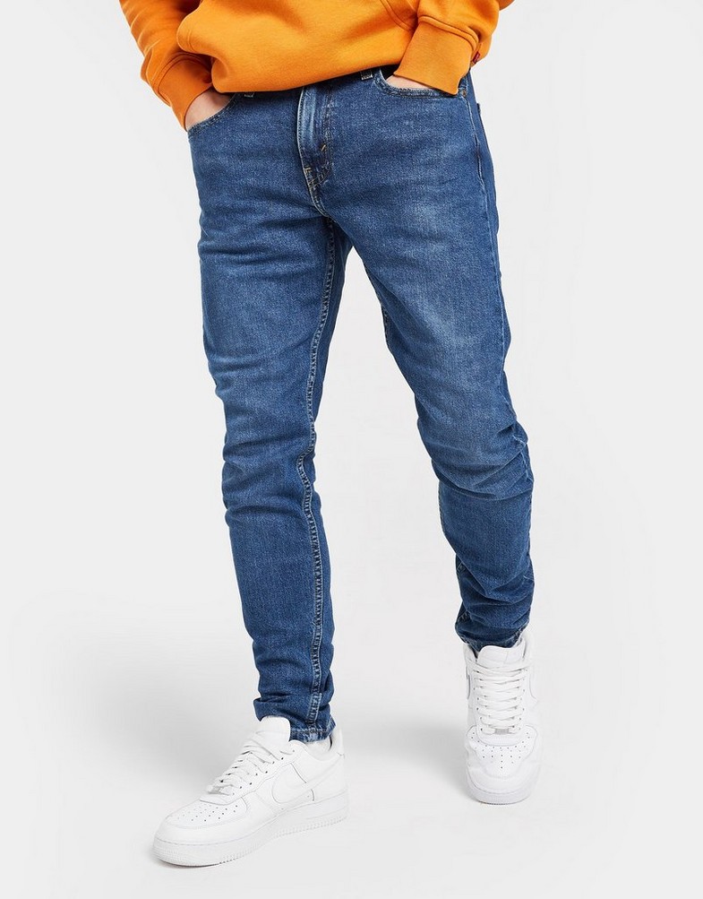 Blugi pentru bărbați LEVI'S 512 SLIM FIT TAPER JEANS 59437-0087 Bleumarin