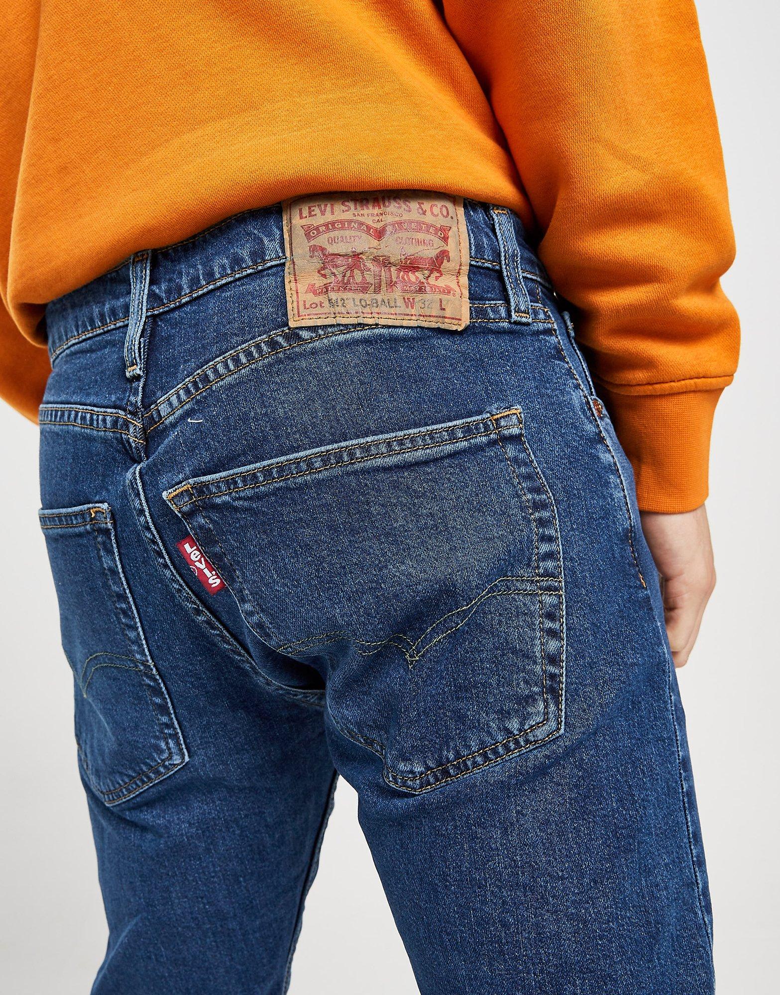 Blugi pentru bărbați LEVI'S 512 SLIM FIT TAPER JEANS 59437-0087 Bleumarin