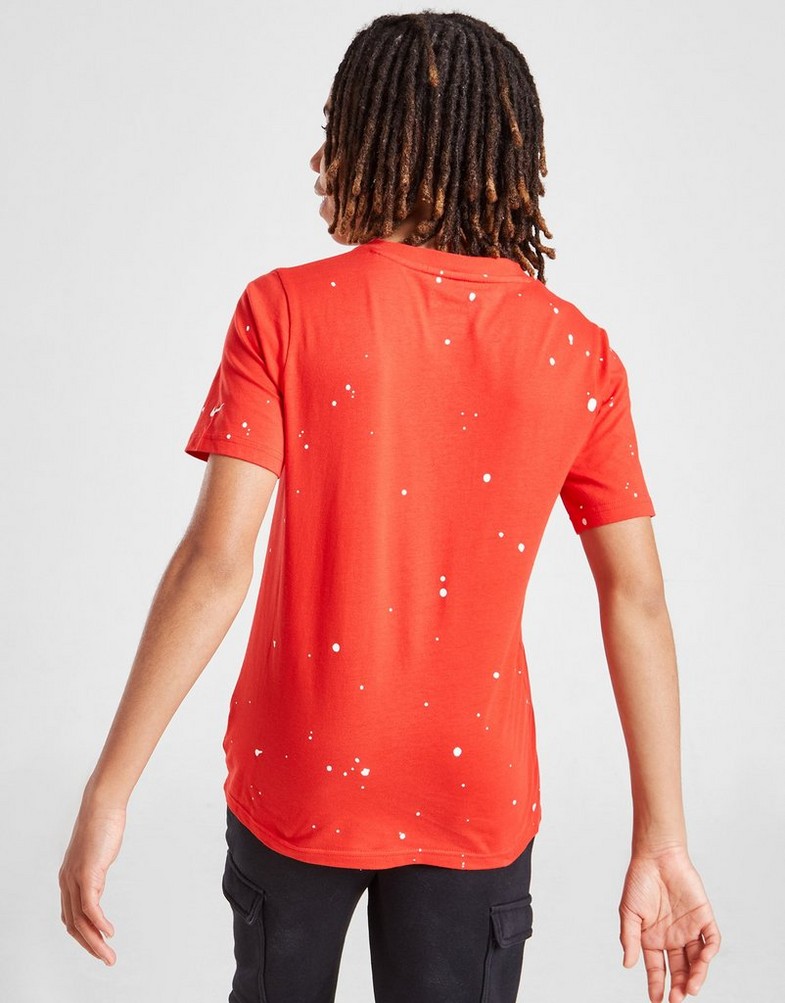 Koszulka, t-shirt dziecięcy NIKE KRÓTKI RĘKAW NBA CHICAGO BULLS SPELLOUT T-SHIRT JUNIOR 2Z2B7SBNKCHI Czerwony