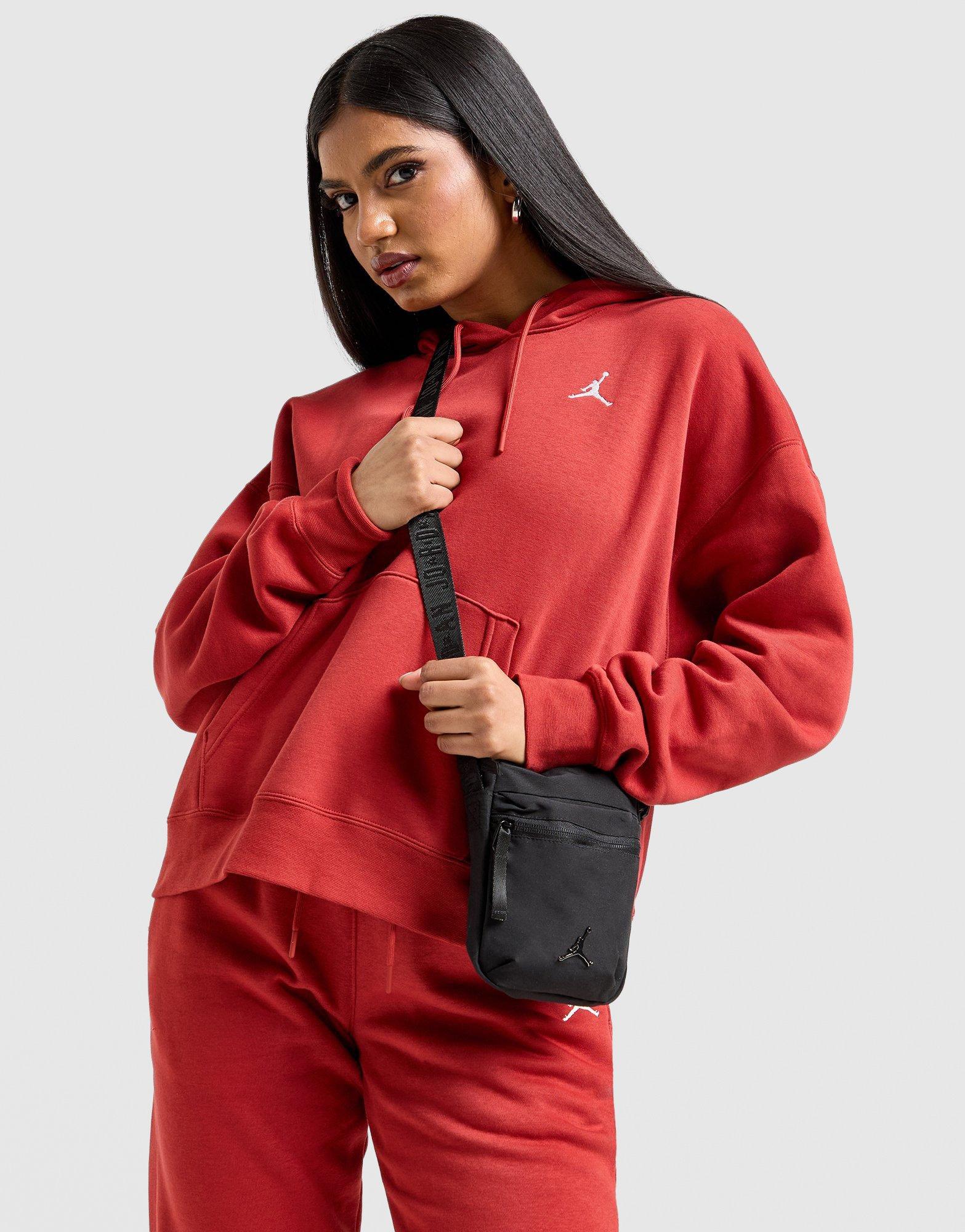 Geantă sport pentru femei JORDAN BORSETĂ AIRBORNE FESTIVAL BAG 9A0631-023 Negru