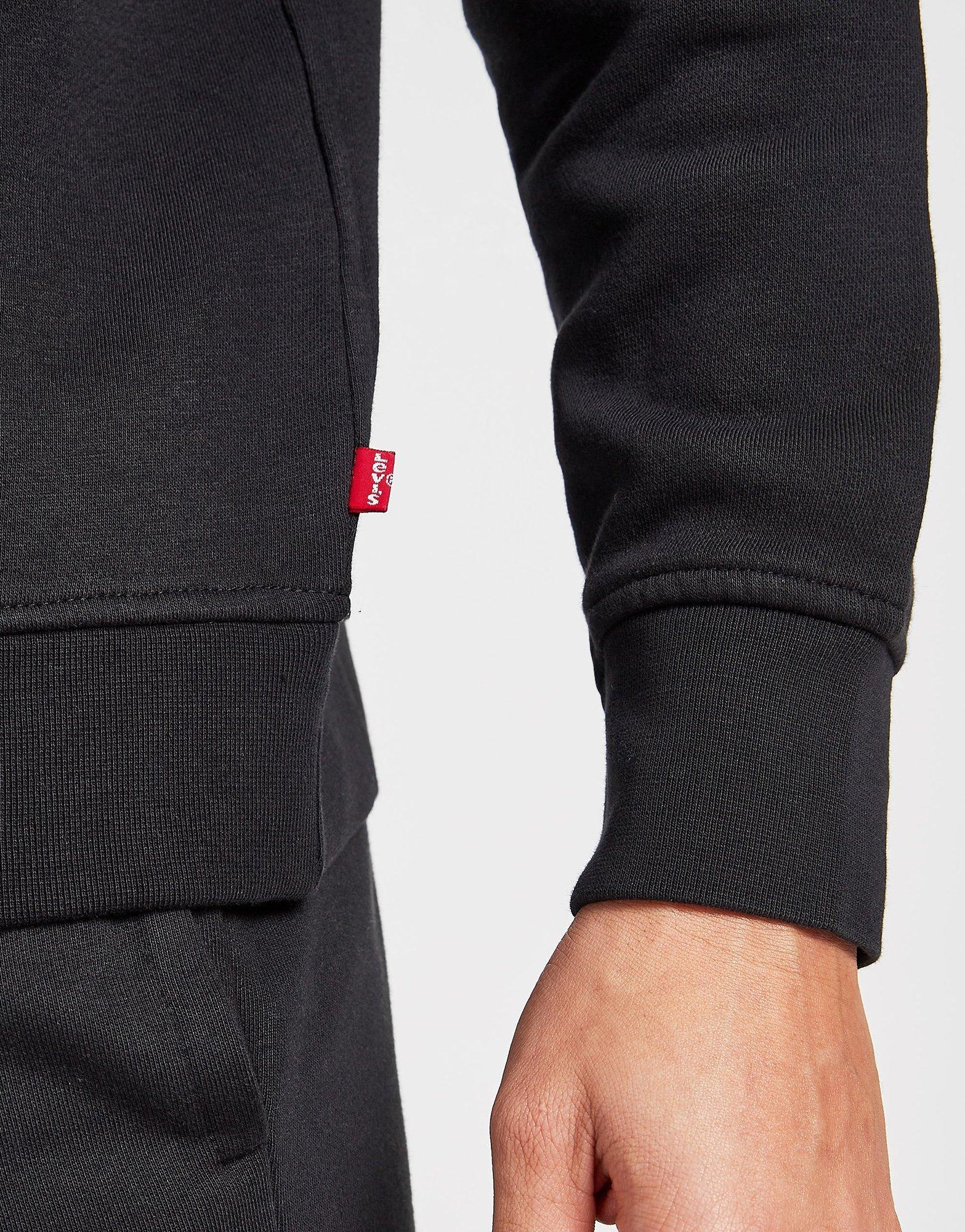 Pánska mikina LEVI'S BOXTAB OVERHEAD HOODIE 38821-0114 Čierna