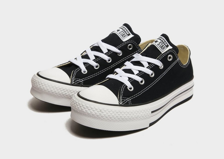 Gyerek tornacipők és teniszcipők CONVERSE ALL STAR OX LIFT PLATFORM  272857C Fekete