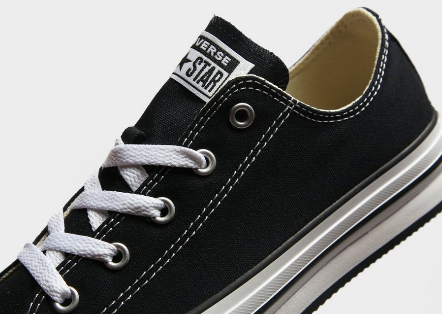 Gyerek tornacipők és teniszcipők CONVERSE ALL STAR OX LIFT PLATFORM  272857C Fekete