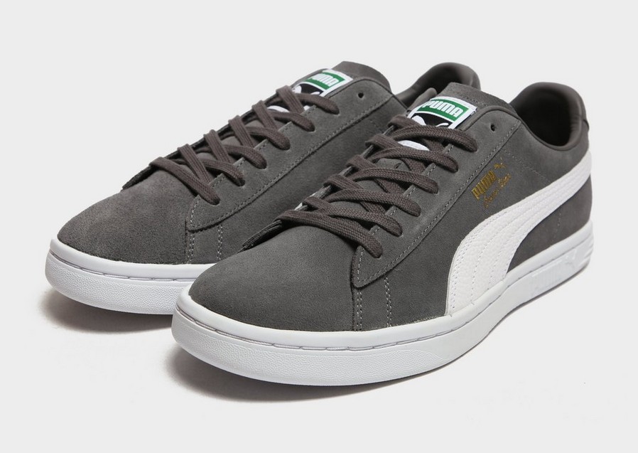 Buty sneakersy męskie PUMA COURT STAR FS TUMBLED  387797 01 Szary